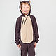 Kigurumi 'Bear Tin' Brown BROWN BEAR TEEN. Jumpsuits & Rompers. FUNKY RIDE. Online shopping on My Livemaster.  Фото №2