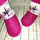 Warm-up boots for gymnastics and dancing. Slippers. Home Slippers from VESTAliya. My Livemaster. Фото №4