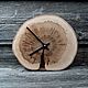 Wall clock made of mountain ash, Watch, Moscow,  Фото №1
