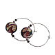 Ring earrings MYSTERY of the THIRD PLANET, Congo earrings, Nizhny Novgorod,  Фото №1