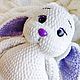 Вязанный кролик. Игрушки. Мария Стиль для тебя. Ярмарка Мастеров.  Фото №4