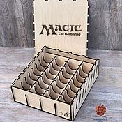 Активный отдых и развлечения handmade. Livemaster - original item Box for the collectible card game Magic The Gathering. Handmade.