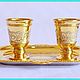 Vodka set 'For two' z32. Shot Glasses. zlatiks2. Online shopping on My Livemaster.  Фото №2
