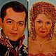Семейный портрет в индивидуальном стиле. Холст, масло. Картины. Ершова (Ershova) Марина (Marina). Интернет-магазин Ярмарка Мастеров.  Фото №2