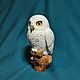 Order 'Owl' carved sculpture. NGS Masters. Livemaster. . Figurines Фото №3