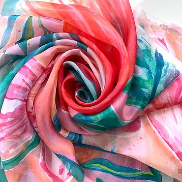 Аксессуары ручной работы. Ярмарка Мастеров - ручная работа Платок. Handmade.