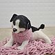 Teddy Animals: Dog Janet. Teddy Toys. Felt toys (rushanatim). Online shopping on My Livemaster.  Фото №2