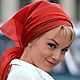 Винтаж: Алый винтажный платок из шёлка Эксцельсиор. Платки винтажные. Vintage-bazaar. Ярмарка Мастеров.  Фото №15