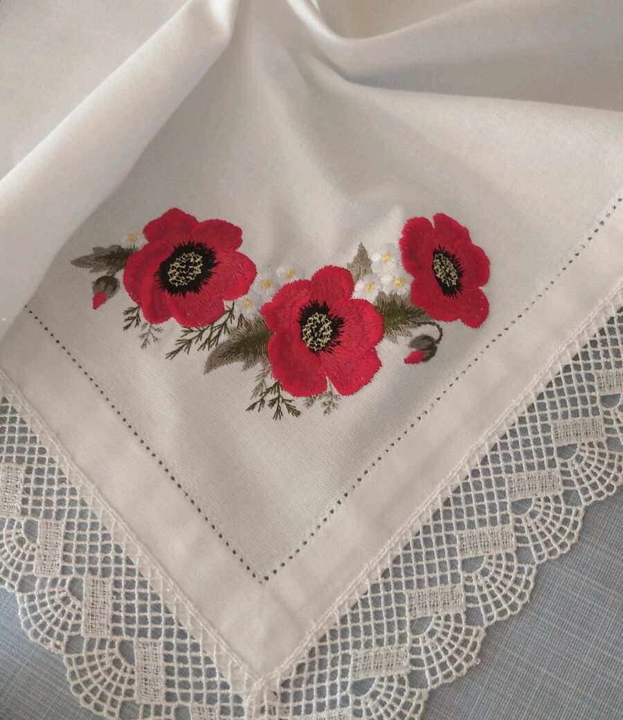 Салфетки: Салфетки с вышивкой купить в интернет-магазине Ярмарка ...