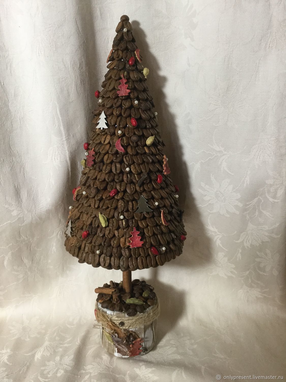 Кофейная елка своими руками / Coffee Christmas Tree DIY / Afinka - Поделки - Страна Мам