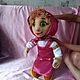 Masha and the bear. Tablet theater dolls. Puppet show. teatr.tati. Online shopping on My Livemaster.  Фото №2