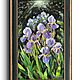 Картина маслом на холсте "Ирисы". Картины. Irinaegorova-art. Интернет-магазин Ярмарка Мастеров.  Фото №2
