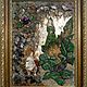 Заказать Картина из камня уваровита Хозяйка медной горы. МАРИНА ШВЕЦОВА( KONTUR). Ярмарка Мастеров. . Картины Фото №3