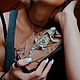 3D Шкатулка, декорированная замшей, "Ящерица Агама". Шкатулки. NEW&W. Ярмарка Мастеров.  Фото №6