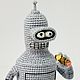 Robot Bender from Futurama. Movie souvenirs. daryagrin (DaryaGrin). Online shopping on My Livemaster.  Фото №2