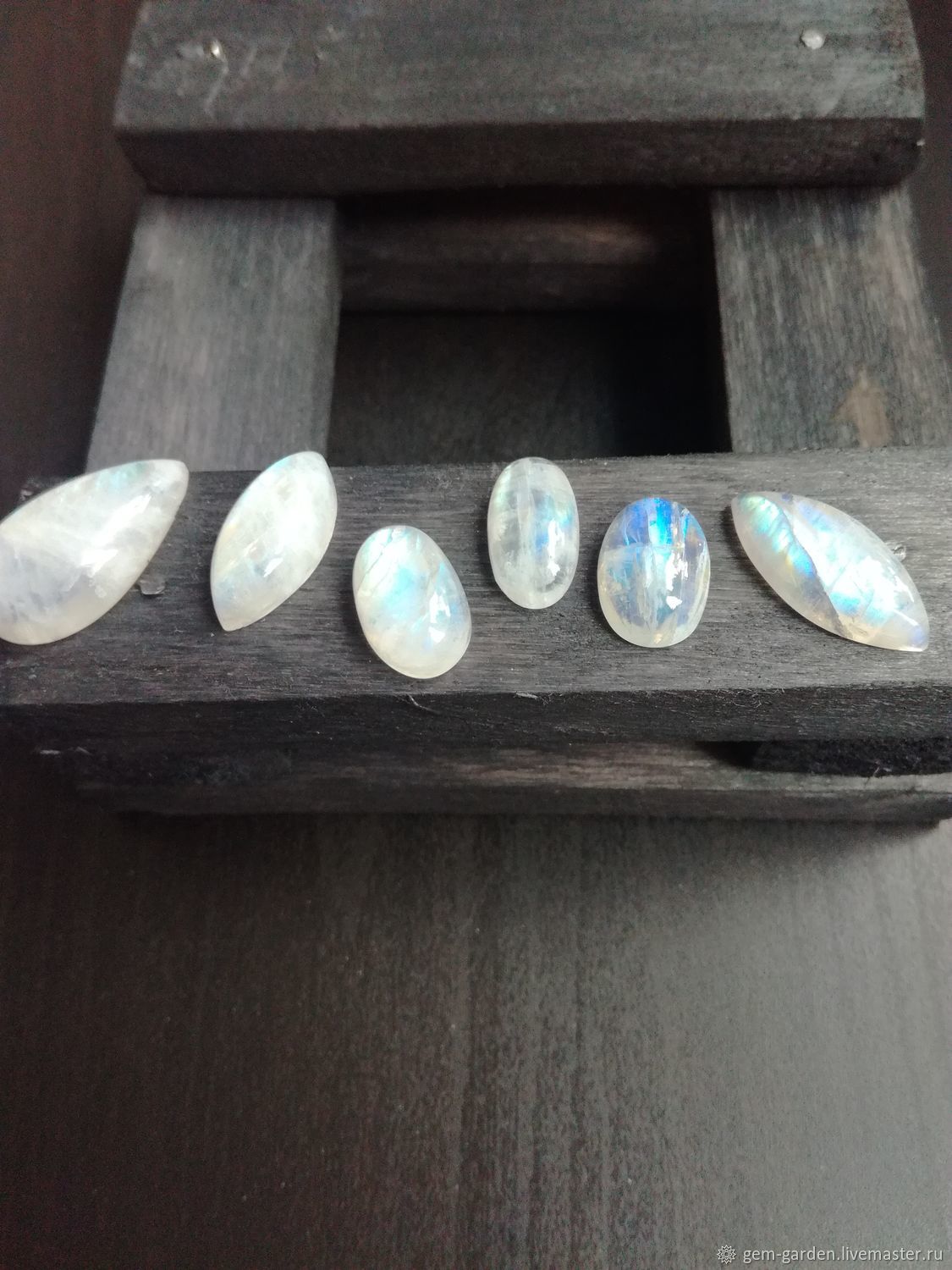 moonstone, Cabochons, Moscow,  Фото №1