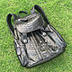 Backpack Python-CINDERELLA. Backpacks. Exotic Workshop Python Fashion. Online shopping on My Livemaster.  Фото №2