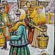  722. Разделочная доска Из жизни предков. Утварь. Татьяна - шкатулки для души. Ярмарка Мастеров.  Фото №6