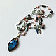 Necklace made of labrador, abalone and pearls, Necklace, Kiryat Motzkin,  Фото №1