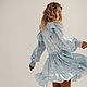 Платье «SUNNY QUEEN»  из вискозы нежно голубого цвета, Платья, Самара,  Фото №1