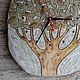 Часы настенные, керамические. Часы классические. Dar.ceramica (daria-rasputina). Интернет-магазин Ярмарка Мастеров.  Фото №2