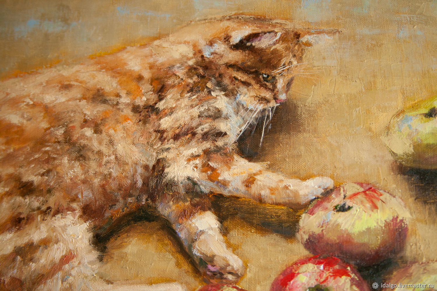 Картины маслом кошки