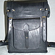 На заказ Кожаный рюкзак ранец-сумка с 1 карманом СРАС-1к, Рюкзаки, Москва,  Фото №1