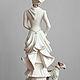 Винтаж: Леди с фокстерьером Giuseppe Armani Capodimonte Florence статуэтка. Статуэтки винтажные. Kunst Galerie. Ярмарка Мастеров.  Фото №5