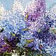 Oil painting 'Lilac mood'. Pictures. Dreamland-oz (dreamland-oz). Online shopping on My Livemaster.  Фото №2