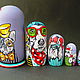 Order Educational Toy Matryoshka Dogs. color of magic. Livemaster. . Puzzle Фото №3