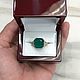 8.20tcw 18K Three Stone Emerald & Diamond Ring. Rings. JR Colombian Emeralds (JRemeralds). My Livemaster. Фото №5