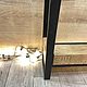 Консоль из массива дуба в стиле лофт. Консоли. EasyLOFT. Ярмарка Мастеров.  Фото №9