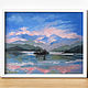 Painting lake 'Quiet Backwater'. Landscape oil. Pictures. Lifia Art. Online shopping on My Livemaster.  Фото №2