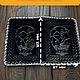 Заказать Обложка на паспорт из натуральной кожи с тиснением Русич Черный. Legendarnye-knigi-v-kozhe-1. Ярмарка Мастеров. . Обложка на паспорт Фото №3