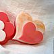2 hearts. Soap. LeMaSoap (olesya-mashkova). Online shopping on My Livemaster.  Фото №2