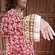 Рубашка кимоно из хлопка ( + штаники). Халаты. SaraswatyShop Шали Пледы Палантины. Ярмарка Мастеров.  Фото №4