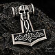 Кулон «Молот с рыцарем» (Артикул 146). Кулон. AZ Jeweler (azjeweler). Ярмарка Мастеров.  Фото №6