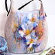Order Bag felted Spring watercolor. crafts philosophy. Livemaster. . Classic Bag Фото №3