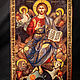 Wood icon 'Christ Pantocrator', Icons, Simferopol,  Фото №1