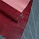 Заказать Ponte wax 1.4 - bordeaux. Двойные плечи фабрики IL Ponte. Магазин натуральной кожи CraftZone. Ярмарка Мастеров. . Кожа Фото №3