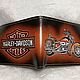 Кошелёк мужской. Изделия из кожи. СКСтиль. Harley-Davidson, Кошельки, Санкт-Петербург,  Фото №1