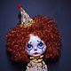 Blythe the Clown doll, Custom, Moscow,  Фото №1