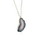 Pendant with natural stone 'Night' chain with agate pendant. Pendants. Irina Moro. My Livemaster. Фото №5