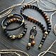 Заказать Комплект браслетов, четки и брелок с черепами. SKULLMATTERS - череп имеет значение!. Ярмарка Мастеров. . Комплекты украшений Фото №3