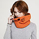 СНУД ЛИСА. Снуды. Woolcraft. Ярмарка Мастеров.  Фото №4