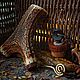 Солонка "Хорн" (рог марала, мербау, латунь). Солонки и перечницы. BJÖRN ↟ CRAFT. Ярмарка Мастеров.  Фото №5