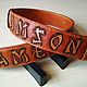 Collar for dogs made of genuine leather, personalized dog collar, Dog - Collars, Yoshkar-Ola,  Фото №1