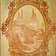 Backgammon "RF coat of arms". Figurine. Russian souvenirs (beresta-ural). My Livemaster. Фото №6