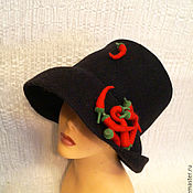Шляпка «Valentina» натуральная рафия