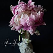 Веточка пионовидной розы "Розовые грезы"